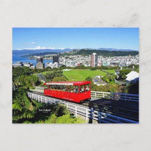 Carte Postale Nouvelle-Zélande, Téléphérique Rouge