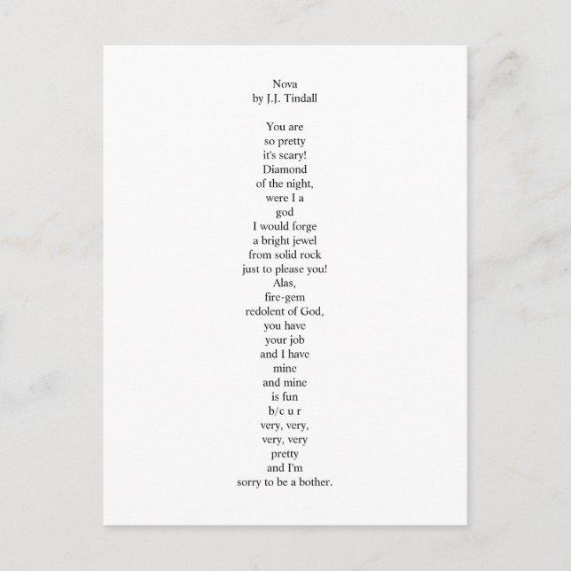 Carte postale Nova (Devant)