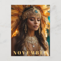 *~* NOVEMBRE Coiffe AP53 Topaze pierre de naissanc