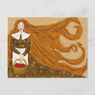 Carte Postale Novembre fille