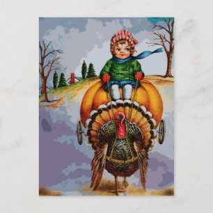 Carte Postale NOVEMBRE TURKEY Trot