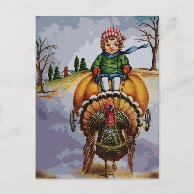 Carte Postale NOVEMBRE TURKEY Trot (Devant)