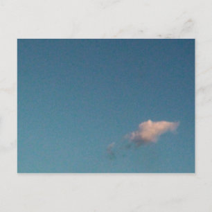Carte Postale nuage solitaire