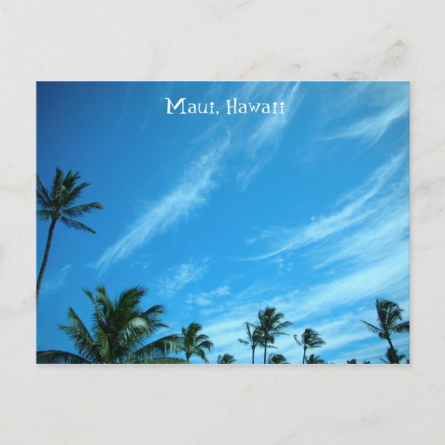 Carte Postale Nuages (Devant)