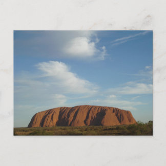 Carte Postale Nuages à Ayers Rock