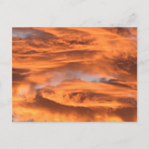 Carte postale Nuages couchés