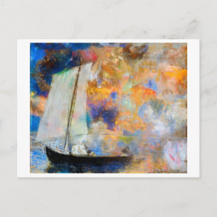 Carte Postale Nuages de fleurs, Redon