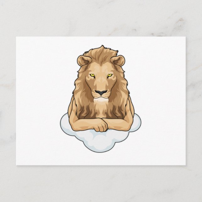Carte Postale Nuages de Lion (Devant)