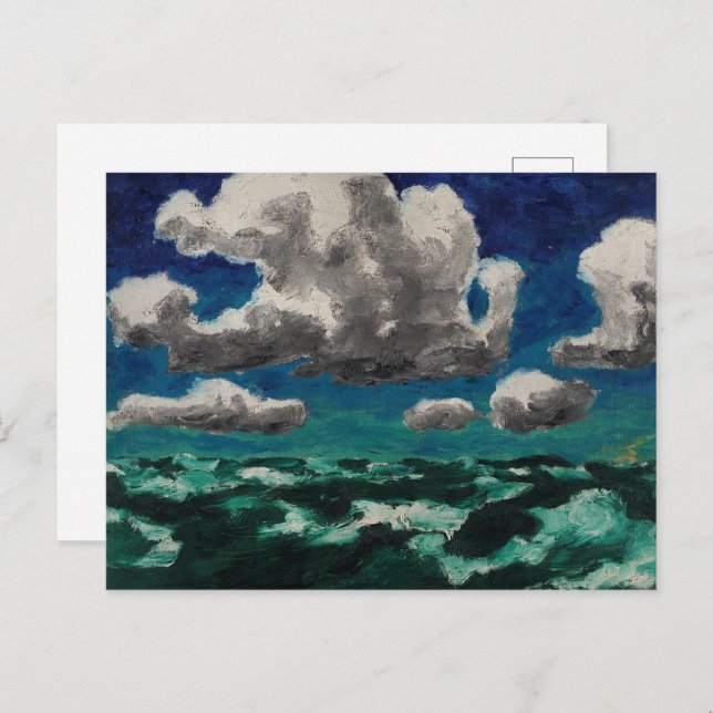 Carte Postale Nuages d'été | Emil Nolde | (Devant / Derrière)
