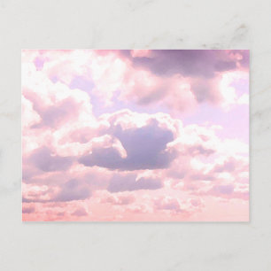 Carte Postale Nuages et coucher de soleil