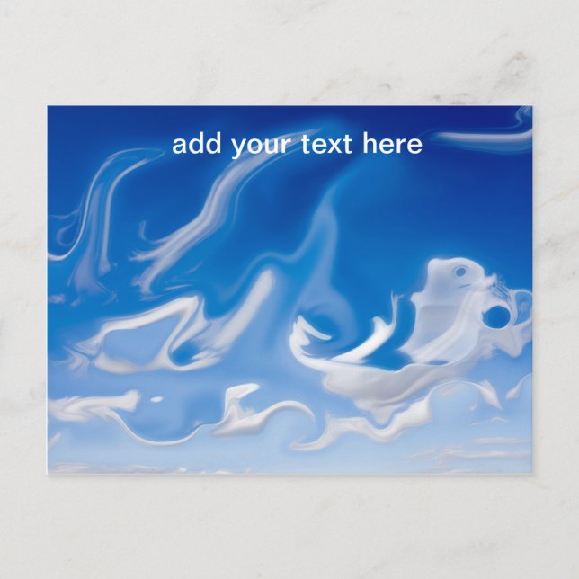 Carte Postale nuages-fantômes (Devant)