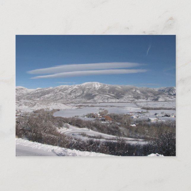 Carte Postale Nuages lenticulaires (Devant)