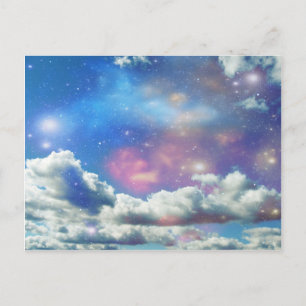 Carte Postale Nuages spatiaux