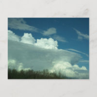 Carte postale nuages tempête du Midwest