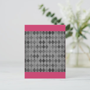 Carte Postale Nuances De Diamants Gris