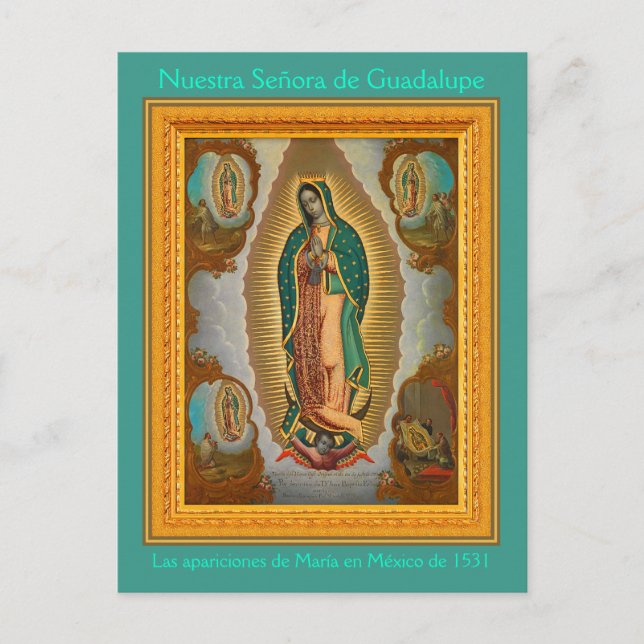 Carte Postale Nuestra Señora de Guadalupe (Devant)