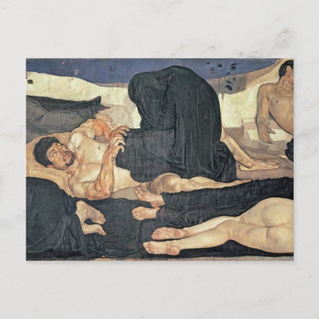 Carte Postale Nuit 1890 (huile sur toile) (Devant)