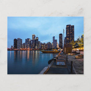 Carte Postale Nuit À Navy Pier