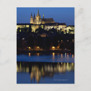 Carte Postale Nuit à Prague, République Tchèque
