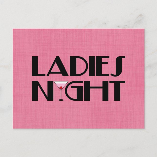 Carte Postale Nuit des dames (Devant)