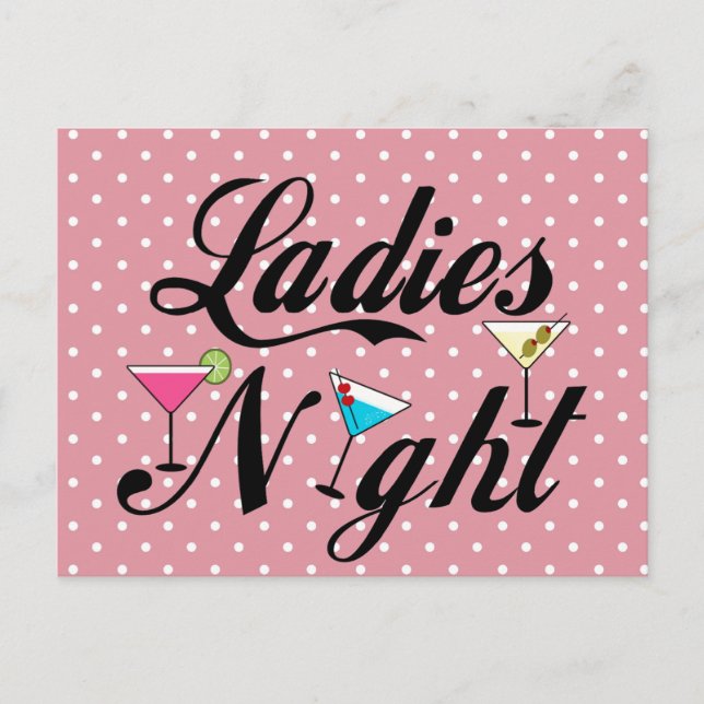 Carte Postale Nuit des dames (Devant)