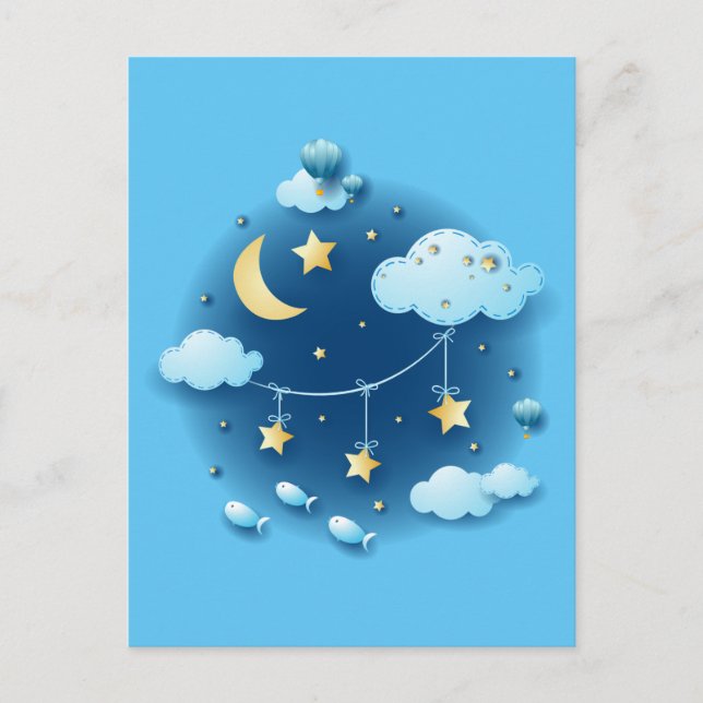 Carte Postale Nuit des rêves (Devant)