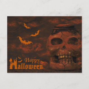Carte Postale Nuit d'Halloween effrayante