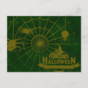 Carte Postale Nuit d'Halloween effrayante