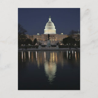 Carte Postale Nuit du Capitole américain