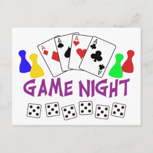 Carte Postale Nuit du jeu