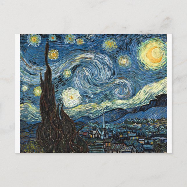 Carte Postale Nuit étoilée (Devant)