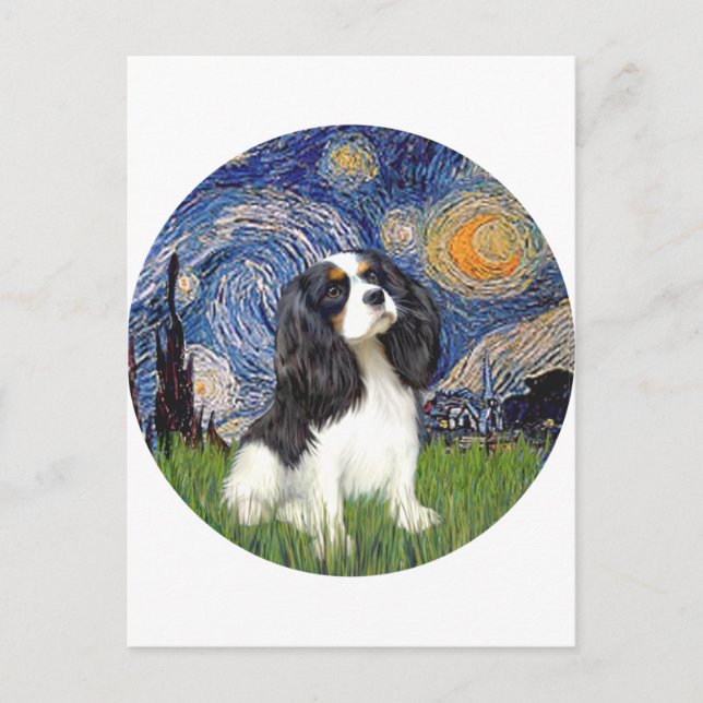 Carte Postale Nuit étoilée - Tri Cavalier #5 (Devant)