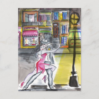 Carte Postale Nuit San Telmo - Tango