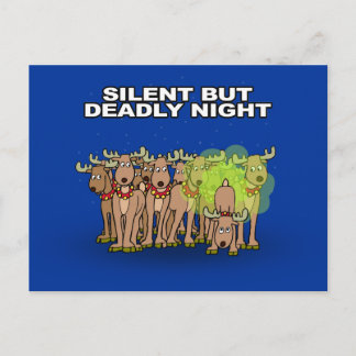 Carte Postale Nuit Silencieuse Mais Mortelle