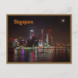 Carte Postale Nuitée à Singapour