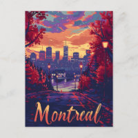 Nuits de Montréal : Lumières de la ville et nuages