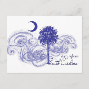 Carte Postale Nuits étoilées en Caroline du Sud
