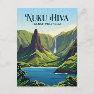 Carte Postale Nuku Hiva Polynésie française
