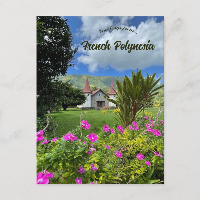 Carte Postale  Nuku Hiva Polynésie française (Devant)