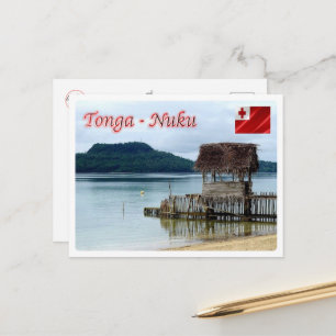 Carte Postale Nuku Island - Plage de Vava'u - Tonga -