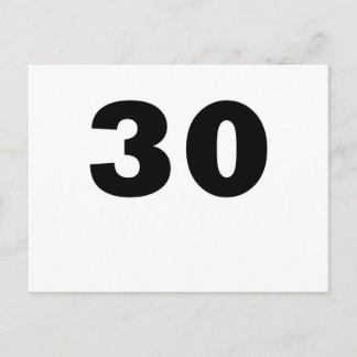 Carte Postale Numéro 30
