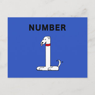 Carte Postale Numéro un chien