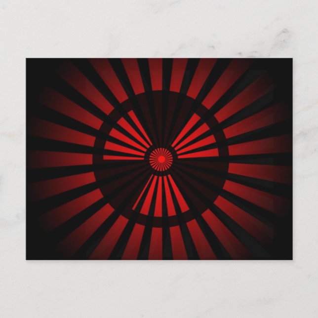 Carte Postale nuque rouge (Devant)