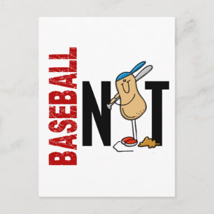 Carte Postale Nut de baseball 1