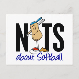 Carte Postale Nut de softball 2