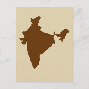 Carte Postale Nutmeg Spice Modes Inde