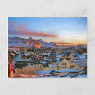 Carte Postale Nuuk City Groenland par Ozborne Whilliansson