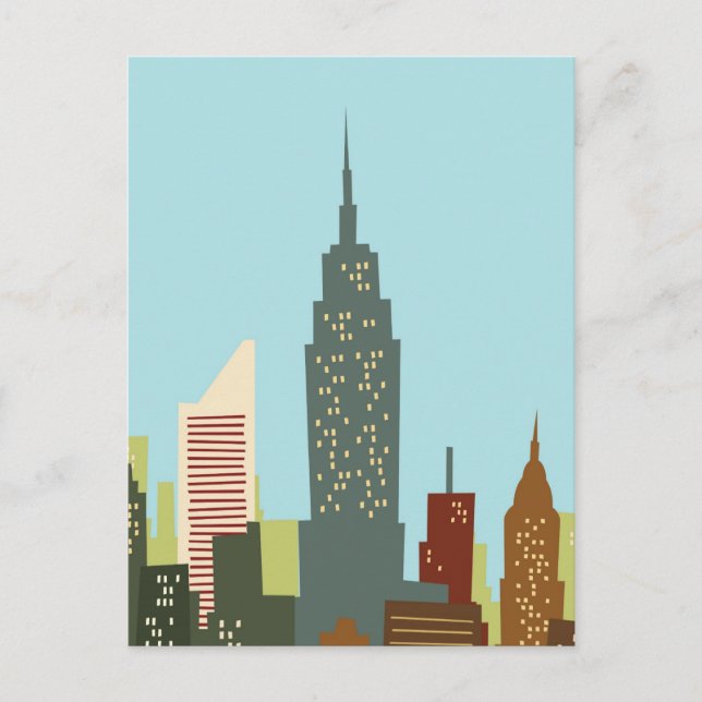 Carte postale NYC (Devant)