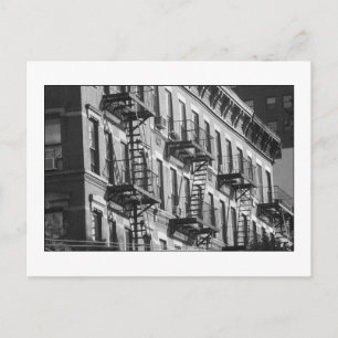 Carte postale NYC Fire échappe