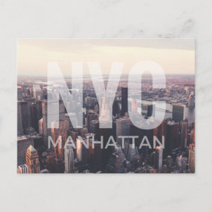 Carte Postale NYC Manhattan